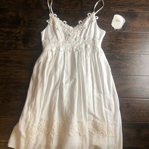 NWT altar’d state white floral dress